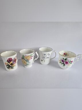 Coffee Mug Cup Vintage Set